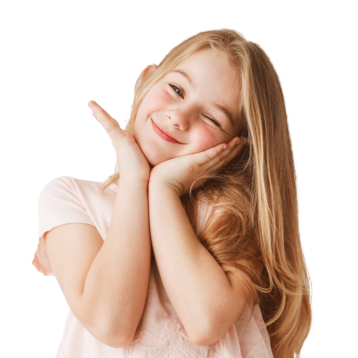 Bambina senza sfondo Bambina senza sfondo